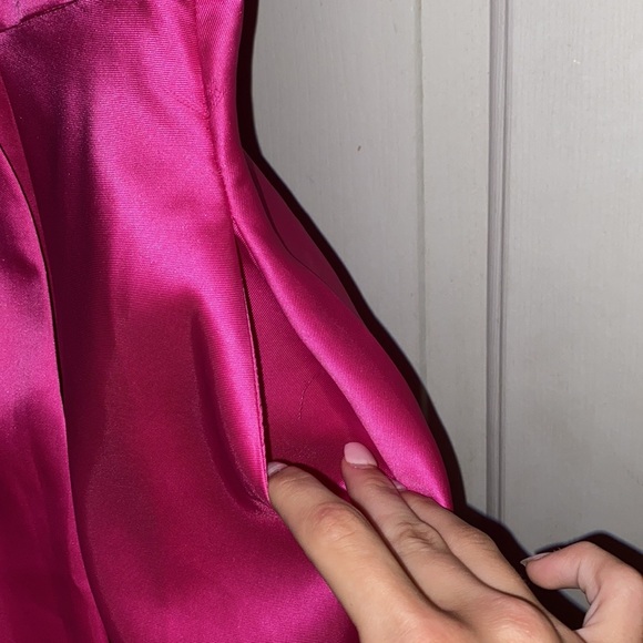 Pink Short Formal Dress - Picture 4 of 9